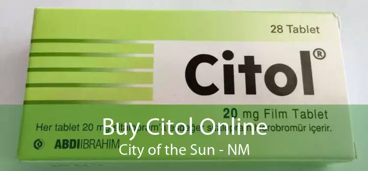 Buy Citol Online City of the Sun - NM
